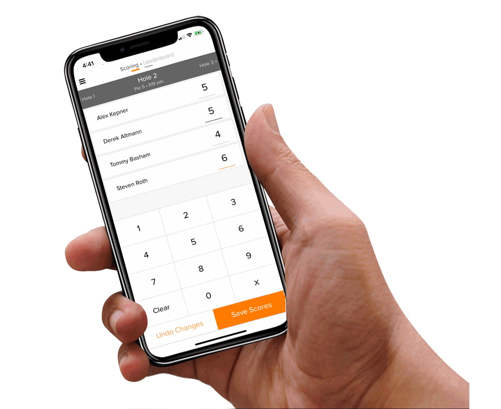 Golf Genius Enter Scores App 